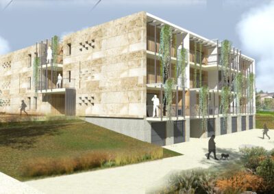 Projet de 22 logements collectifs (concours), 2023