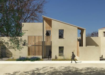 Projet de 12 logements sociaux à Donzac, 2024